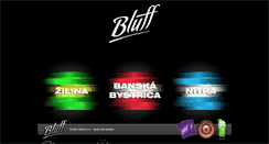 Desktop Screenshot of bluffpokerclub.sk
