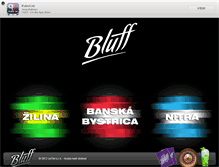 Tablet Screenshot of bluffpokerclub.sk